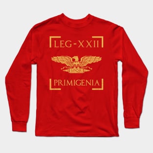 Legio XXII Primigenia Eagle Emblem Roman Legion Long Sleeve T-Shirt